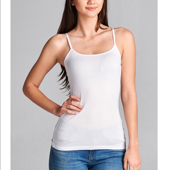 ❗️CLOSING SALE❗️Black Cotton Cami - Picture 4 of 5